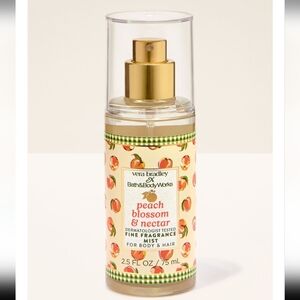 Vera Bradley X Bath & Body Works Peach Blossom & Nectar Fine Fragrance Mist